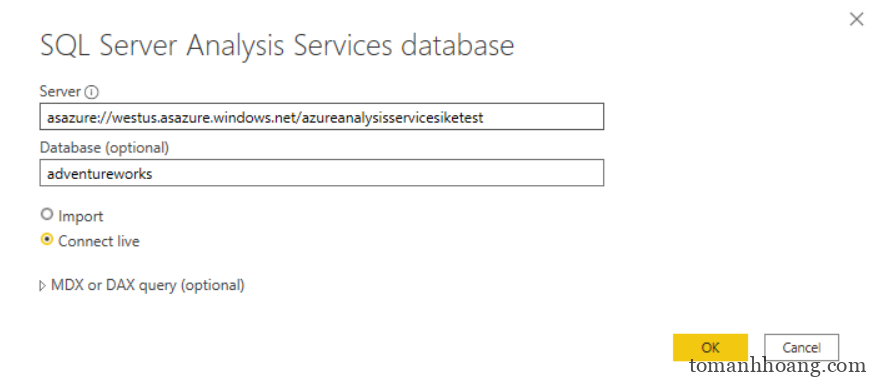 Azure Analysis Services   